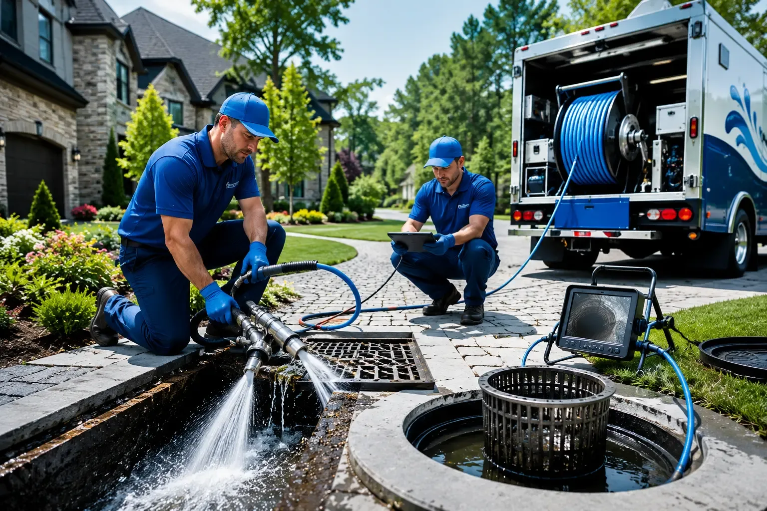 Local outdoor drain cleaning professionals in Newell, IA